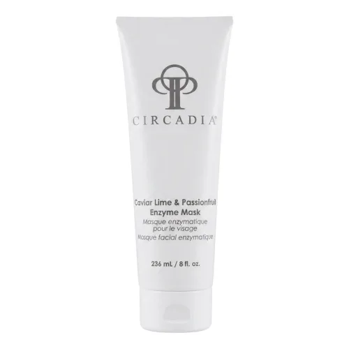 Ензимна маска для очищення шкіри обличчя «Ікра та маракуя» CIRCADIA Caviar Lime & Passionfruit Enzyme Mask — обʼєм 236 мл