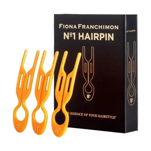 Набір шпильок для волосся FIONA FRANCHIMON № 1 Hairpin Tangerine Orange (3 per box)