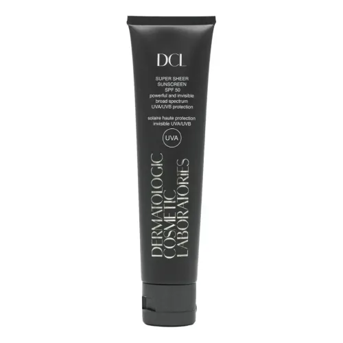 Сонцезахисний крем-флюїд з SPF 50 DCL Skincare Super Sheer SPF50 Broad Spectrum Protection Sunscreen — обʼєм 75 мл