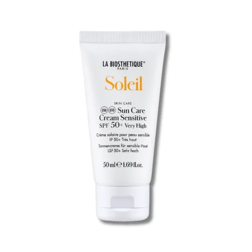 Сонцезахисний крем для чутливої ​​шкіри Soleil Sun Care Cream Sensitive SPF 50+ La Biosthétique, 50 мл
