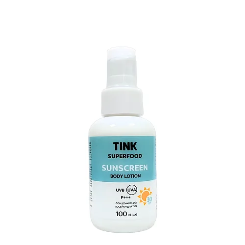 Сонцезахисний лосьйон для тіла Tink SPF 30 UVA/UVB, 100 мл