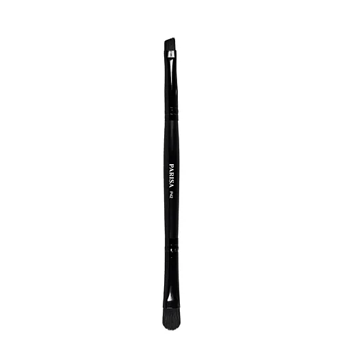 Пензлик для брів двосторонній Parisa Cosmetics Р-42
