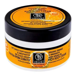 Крем для тіла зволоження і живлення Organic Orange & Amaranth