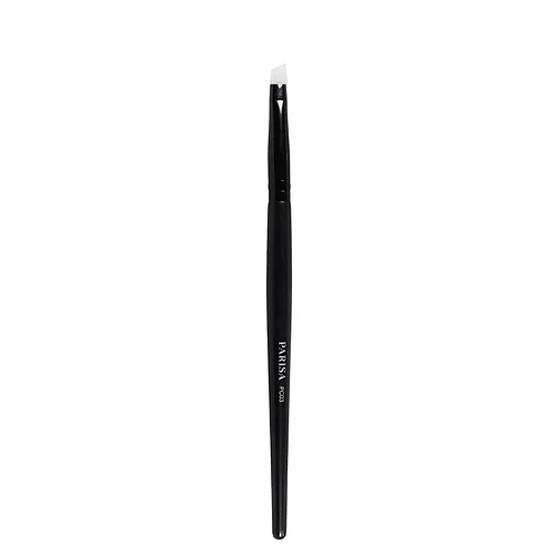Пензлик для макіяжу очей і брів Parisa Cosmetics скошена