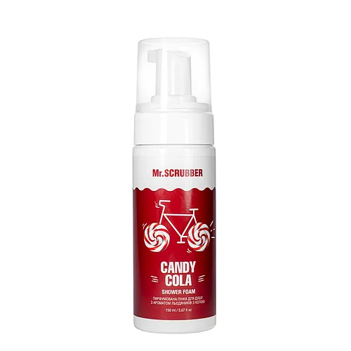 Парфумована пінка для душу Mr.Scrubber Candy Cola з ароматом коли 150 мл