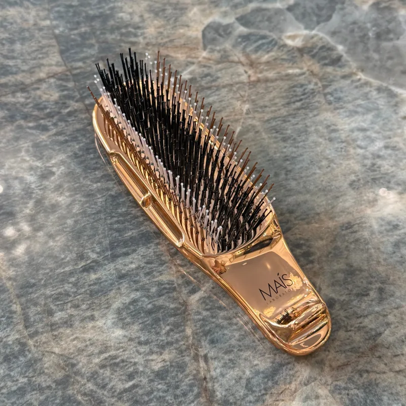 Mais Laboratory Silver Brush Small Щітка для Волосся Рожево-Золота Маленька