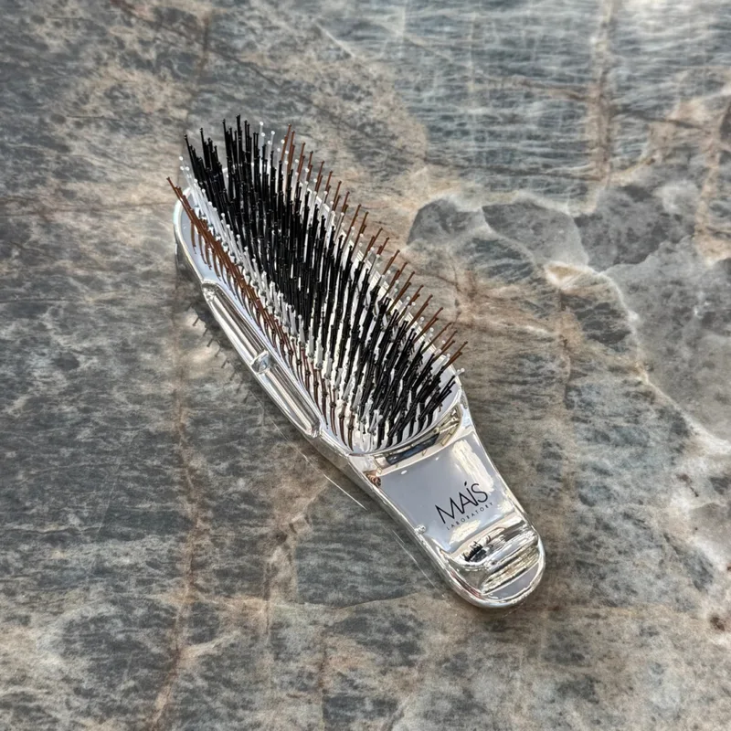 Mais Laboratory Silver Brush Small Щітка для Волосся Срібна Маленька
