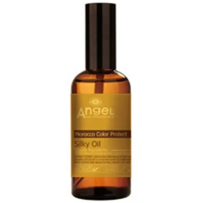Angel Provence Morocco Color Protect Silky Oil - Сап'янове масло для захисту кольору і шовковистого волосся