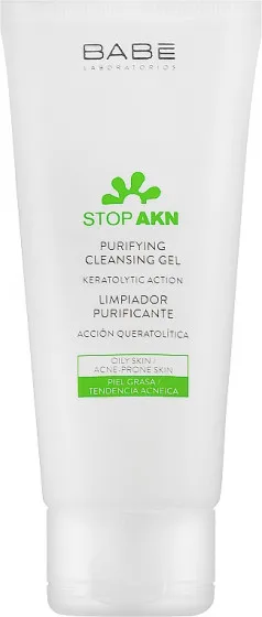 BABE Laboratorios Stop AKN Line Purifying Cleansing Gel - Очищуючий гель
