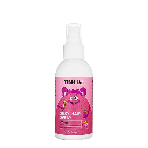 Спрей для легкого розчісування волосся для дітей 3+ років Tink kids Silky Hair Spray 150 мл