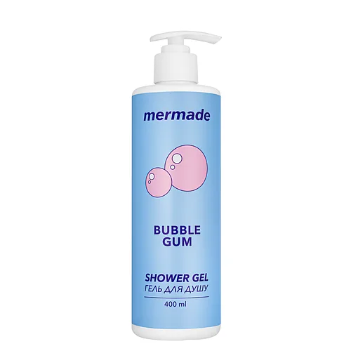 Гель для душу Mermade Bubble Gum з ароматом жуйки 400 мл