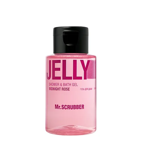 Гель для душу Mr.Scrubber Jelly Bubbles Midnight Rose "Аромат троянди" 100 мл