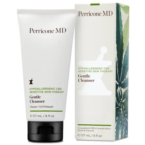 Очищуючий гель для чутливої шкіри - Perricone MD Hypoallergenic CBD Sensitive Skin Therapy Gentle Cleanser 30ml