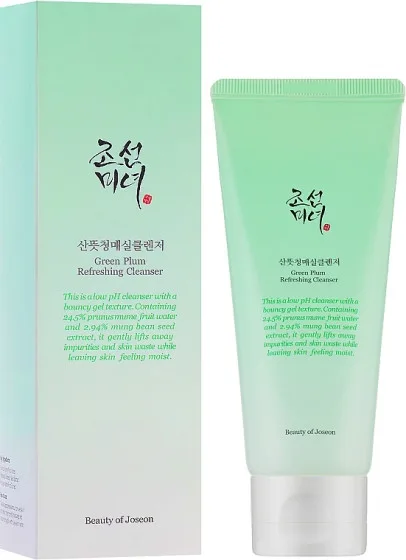 Beauty of Joseon Green Plum Refreshing Cleanser - Освіжаючий гель для вмивання із зеленою сливою