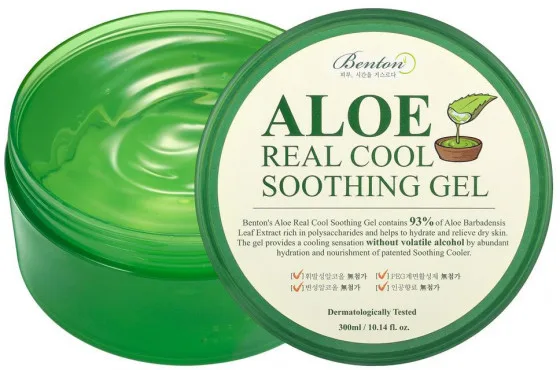 Benton Aloe Real Cool Soothing Gel - Універсальний заспокійливий гель з алое 93%