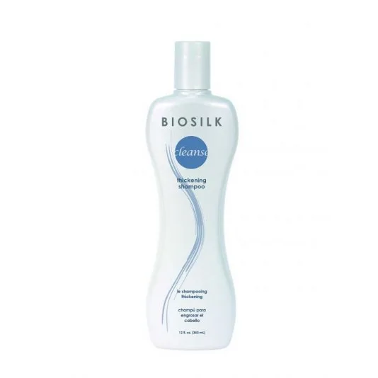 BioSilk Cleanse & Condition Thickening Shampoo - Потовщуючий шампунь для тонкого волосся