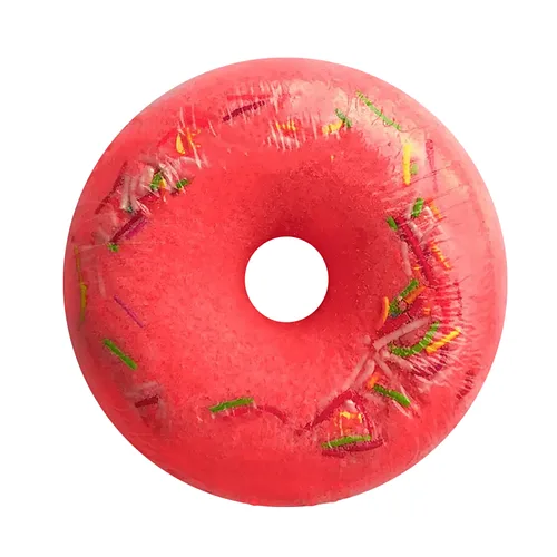 Шипуча пінна бомбочка для ванни з ароматом ягід Milky Dream Donut Raspberries & Blueberries",140 г