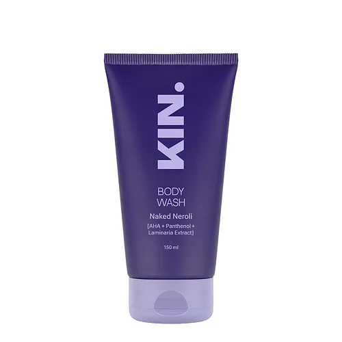 Гель для душу з AHA-кислотами та пантенолом KIN. Naked Neroli, 150 мл
