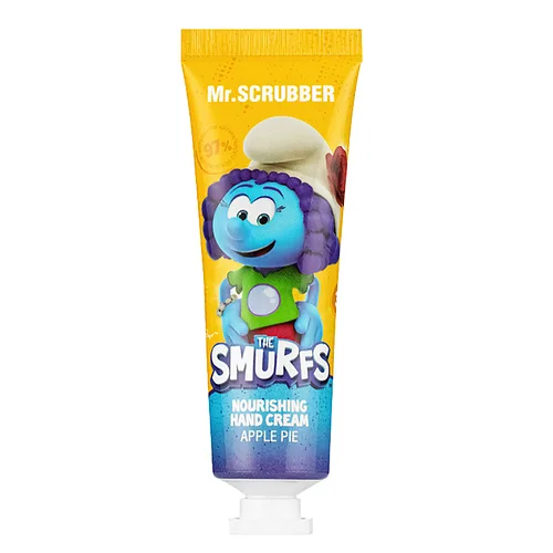 Дитячий живильний крем для рук Mr.SCRUBBER The Smurfs Nourishing Hand Cream Apple Pie з ароматом яблучного пирога 30 мл