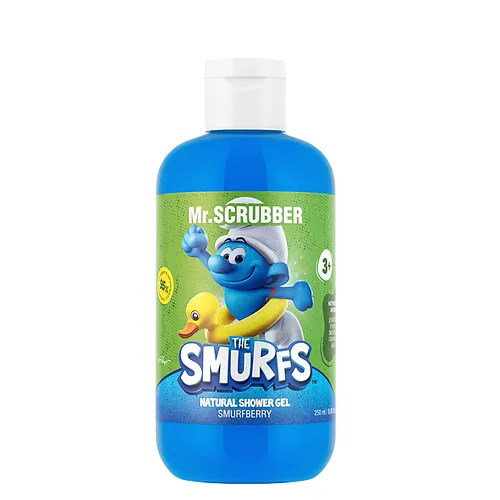 Дитячий гель для душу Mr.Scrubber The Smurfs Smurfberry, від 3 років, 250 мл