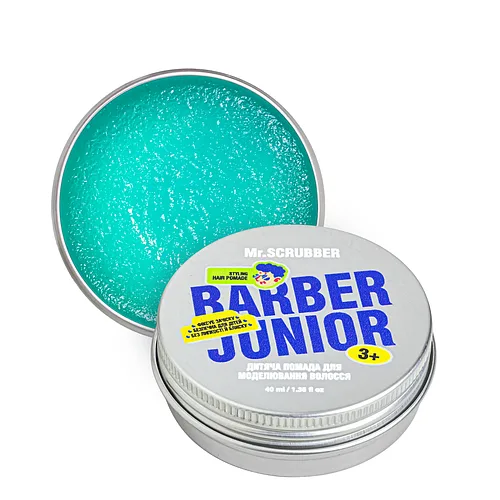 Помада для волосся для дітей Mr. Scrubber Barber Junior від 3+ років, 40 мл