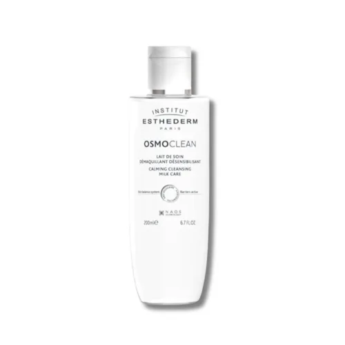 Зволожуюче заспокійливе молочко для зняття макіяжу - Institut Esthederm Osmoclean Calming Rehydration Cleansing Milk 250ml