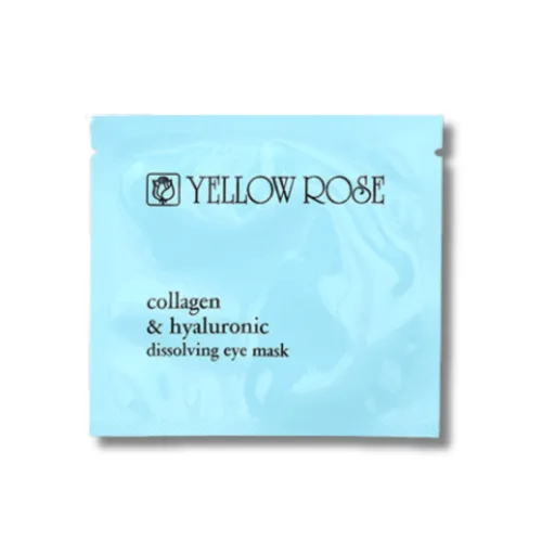 Маска для очей - Yellow Rose Collagen &amp; Hyaluronic Dissolving Eye Mask 200ml