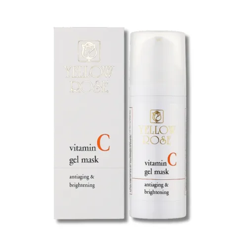 Гелева маска для обличчя з вітаміном С - Yellow Rose Vitamin C Gel Mask