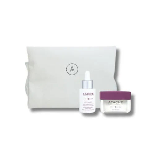 Набір для чутливої ​​шкіри та лікування куперозу - Atache Soft Derm Set