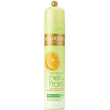 Bourjois Deodorant Net And Frains 24h - Дезодорант-спрей Ультрасвіжість