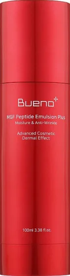 Bueno MGF Peptide Emulsion Plus - Регенеруюча емульсія для обличчя з факторами росту MGF та пептидами