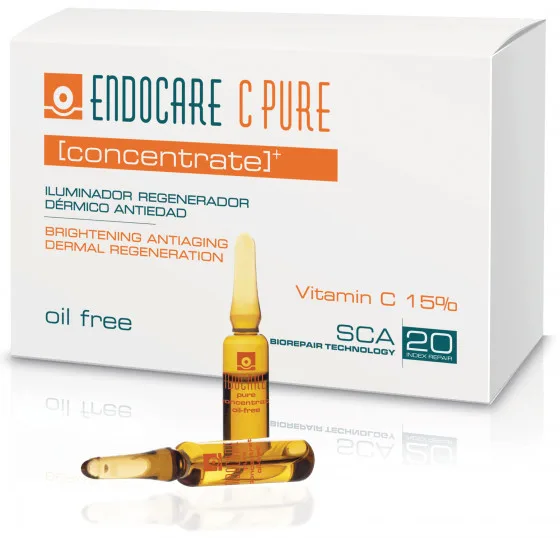 Cantabria Endocare C Pure Concentrate - Регенеруючий омолоджуючий концентрат з вітаміном C