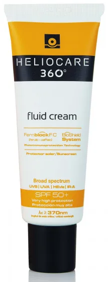 Cantabria Heliocare 360º Fluid Cream SPF50+ - Сонцезахисний крем-флюїд для всіх типів шкіри
