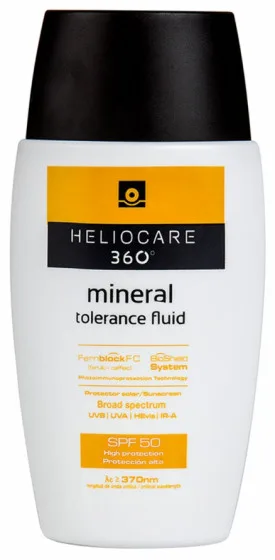 Cantabria Heliocare 360º Mineral Tolerance Fluid SPF50 - Сонцезахисний мінеральний крем-флюїд для чутливої ​​шкіри