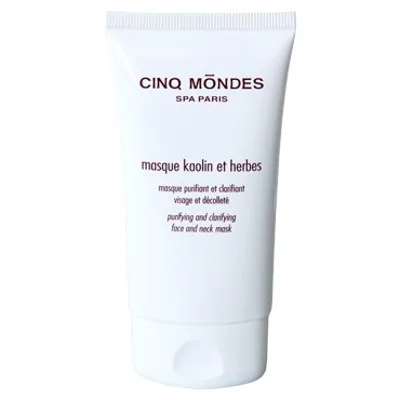 Cinq Mondes Kaolin and Herbs Mask - Очищаюча каолінова маска на травах
