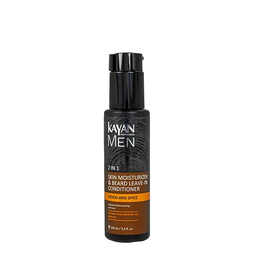 Бальзам для обличчя та кондиціонер для бороди 2 в 1 Kayan Men Skin Moisturizer&Beard, 100 мл