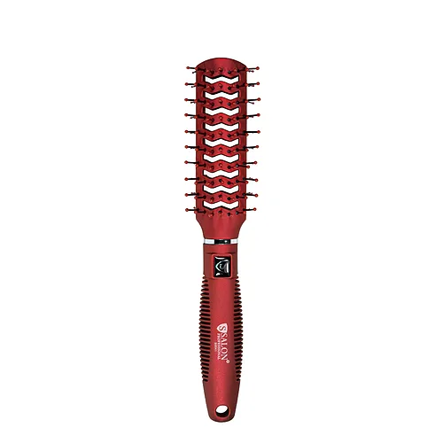 Щітка для волосся двостороння продувная Salon Professional 9541 SL, Бордова