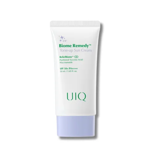 Тонуючий сонцезахисний крем - UIQ Biome Remedy Tone-up Sun Cream SPF 50+ PA++++