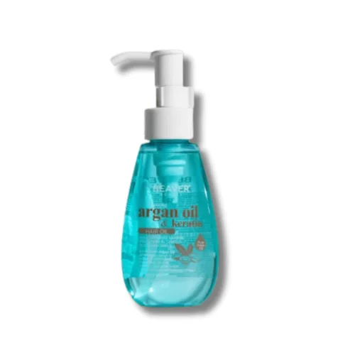 Поживна арганова олія для відновлення пошкодженого волосся - Beaver Professional Repairing Argan Oil &amp; Keratin Hair Oil