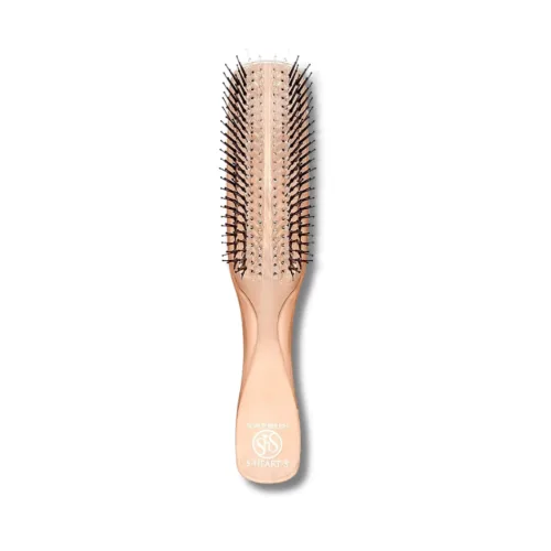 Гребінець для волосся "Pink Gold" - S-Heart-S Model World Long Scalp Brush Pink Gold