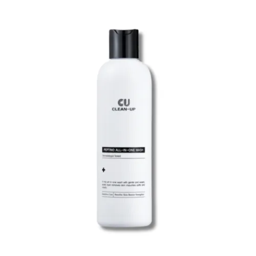 Гіпоалергенний гель для душу 5 в 1- Cuskin Clean-Up Peptino All-in-one Wash