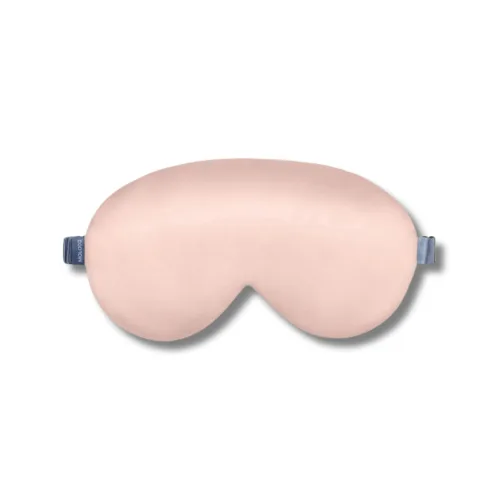 Шовкова маска для сну пудрова - MOLODO Silk Sleep Mask Powder Pink 50ml