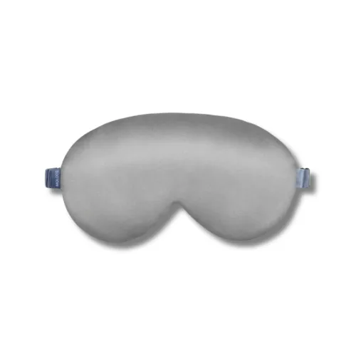 Шовкова маска для сну сіра - MOLODO Silk Sleep Mask Stone Grey 50ml