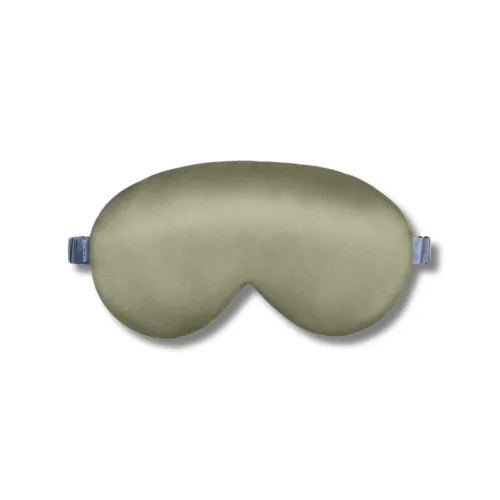 Шовкова маска для сну оливкова - MOLODO Silk Sleep Mask Forest Moss 50ml
