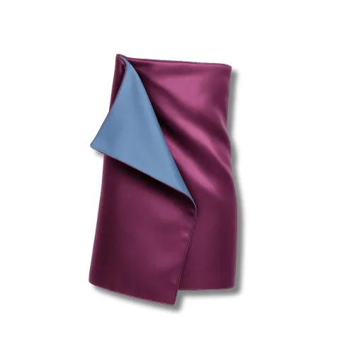Рушник для тіла з шовку та мікрофібри сливовий - MOLODO Silk &amp; Microfibre Towel Plum