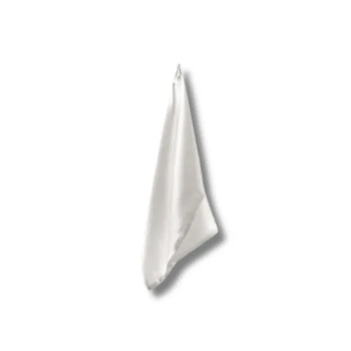 Шовковий рушник для обличчя молочний - MOLODO Silk Face Towel Off White