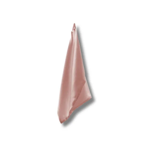 Шовковий рушник для обличчя пудровий - MOLODO Silk Face Towel Powder Pink