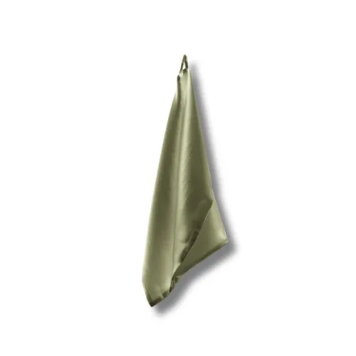 Шовковий рушник для обличчя оливковий - MOLODO Silk Face Towel Forest Moss