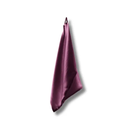 Шовковий рушник для обличчя сливовий - MOLODO Silk Face Towel Plum