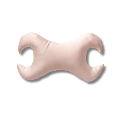 Анти-ейдж подушка KEY проти зморшок навколо очей пудрова - MOLODO Key Anti-Aging Pillow Against Wrinkles Around The Eyes Powder Pink